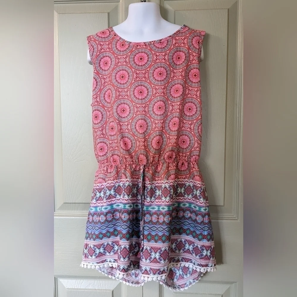 Pre-owned Belle du jour girls shorts jumper size large, TC